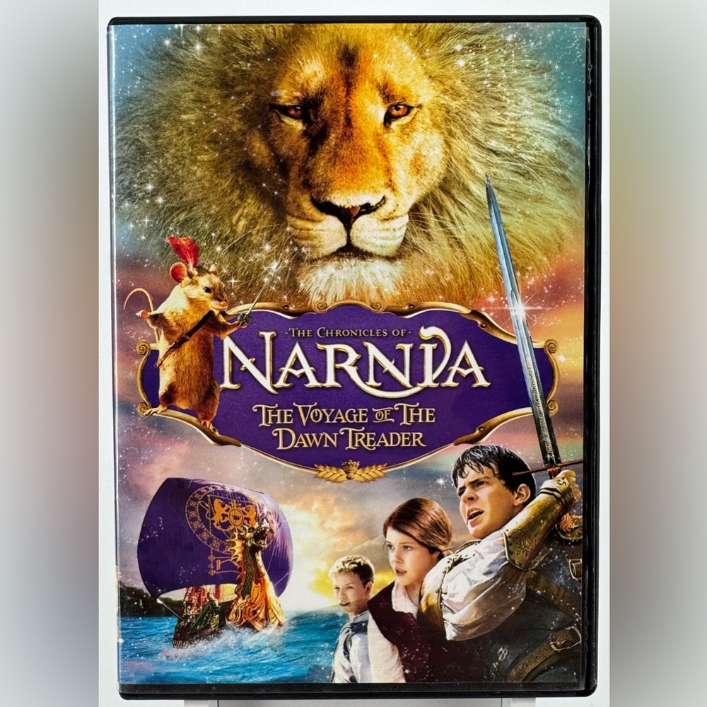 The Chronicles of Narnia: The Voyage of the Dawn Treader on DVD.